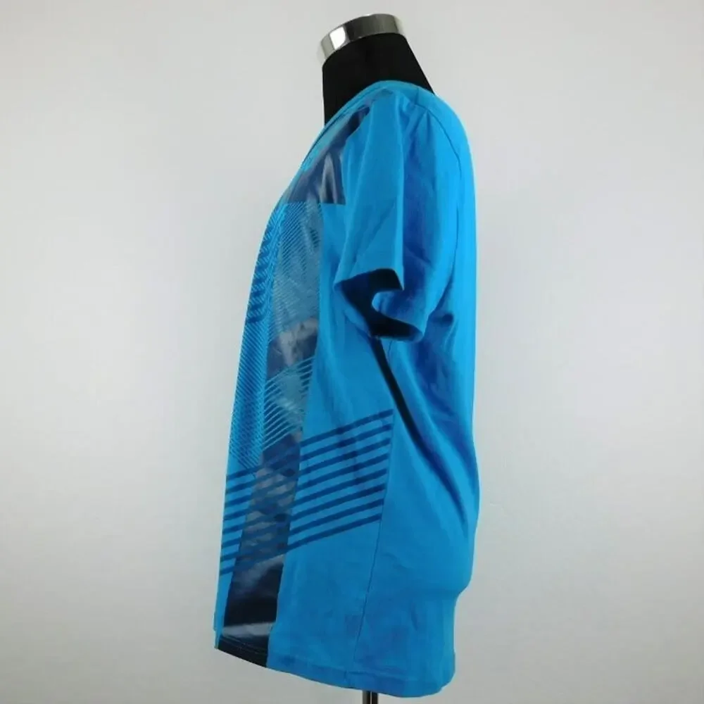 Guess Blue Logo 1981 Cotton Short Sleeve Tee Mens Large Shirt - Picture 3 of 6